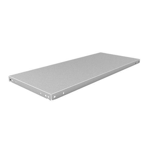 Slotted Angle Shelf, Galvanized Steel, 48" W x 15" D Southpoint Industrial Supply