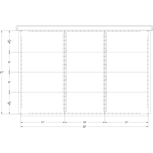 Cabinet d'entreposage &agrave; tiroirs int&eacute;gr&eacute; Interlok Southpoint Industrial Supply