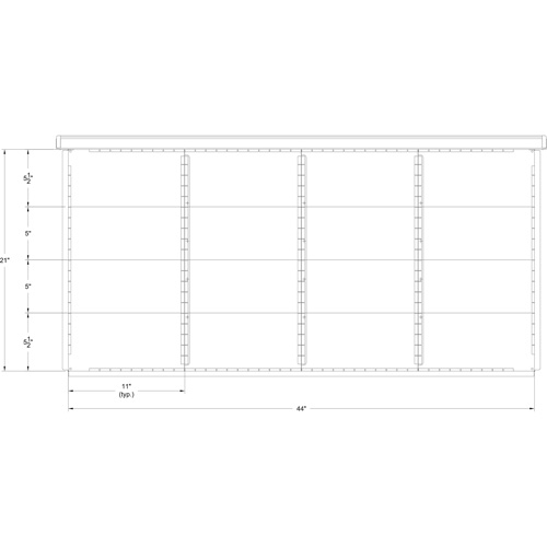 Cabinet d'entreposage &agrave; tiroirs int&eacute;gr&eacute; Interlok Southpoint Industrial Supply