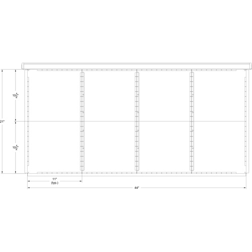 Cabinet d'entreposage &agrave; tiroirs int&eacute;gr&eacute; Interlok Southpoint Industrial Supply
