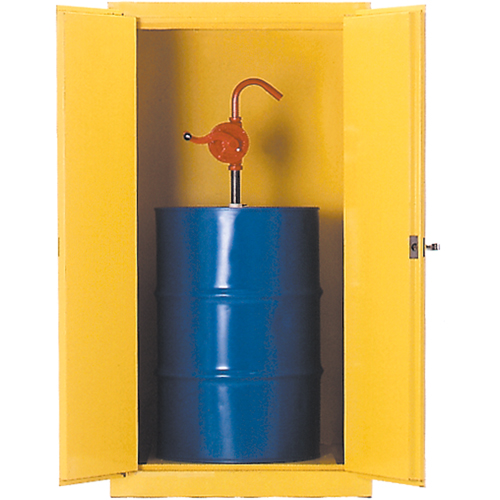 Drum Safety Cabinets, 55 US gal. Cap., Yellow Southpoint Industrial Supply