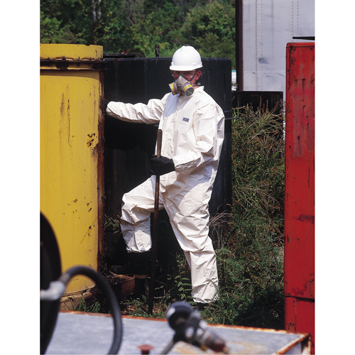 Tychem&reg; 4000 Coveralls, X-Large, White Southpoint Industrial Supply