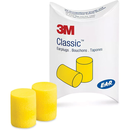 E-A-R Classic Earplugs, Pair - Pillow Pack Southpoint Industrial Supply