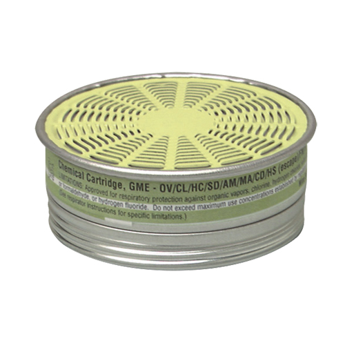 Cartouches pour respirateurs Comfo, Cartouche gaz/vapeur, Gaz multiples/Vapeur organique Southpoint Industrial Supply