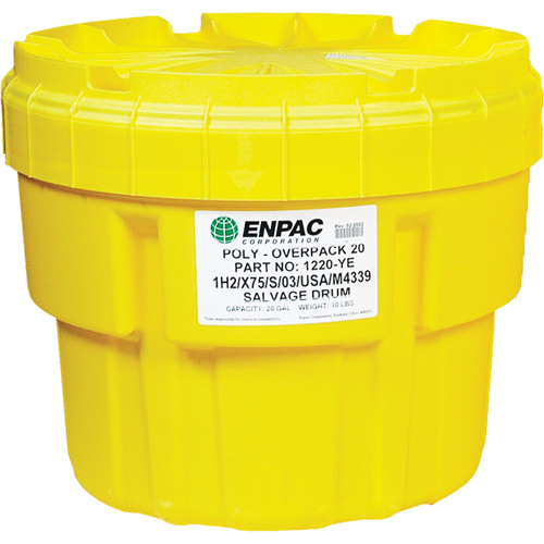 Barils de r&eacute;cup&eacute;ration Poly-Overpack 20, 20 gal. US, Stationnaire Southpoint Industrial Supply