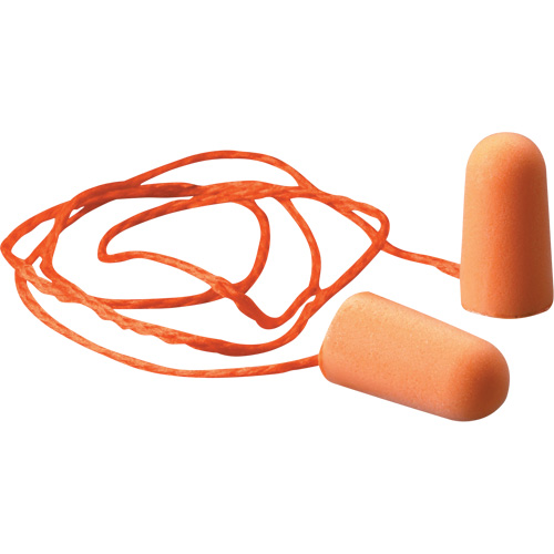 Bouchons d'oreilles en mousse E-A-R, Paire - Sac en poly, Avec cordon Southpoint Industrial Supply