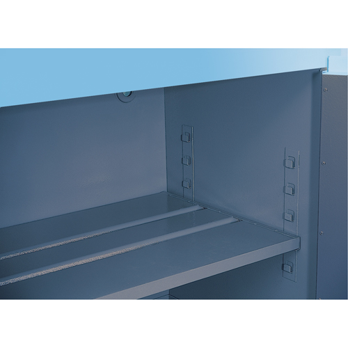 ChemCor&reg; Lined Acid/Corrosive Storage Cabinets, 30 gal., 43" x 44" x 18" Southpoint Industrial Supply