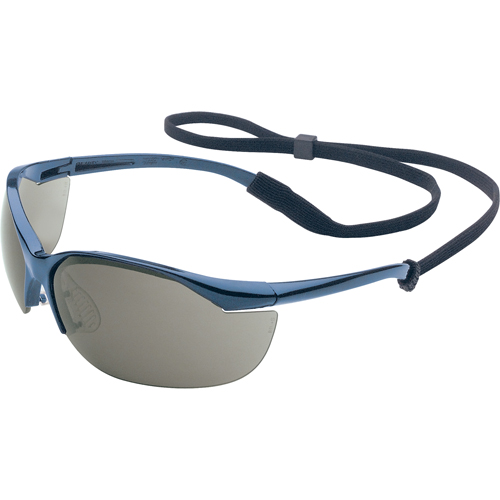 Uvex&reg; Vapor Safety Glasses, Grey/Smoke Lens, Anti-Scratch, ANSI Z87+/Meets/Exceeds CSA Z94.3 Southpoint Industrial Supply