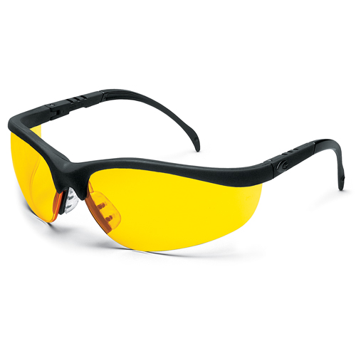 Klondike&reg; Safety Glasses, Amber Lens, Anti-Scratch, Meets/Exceeds CSA Z94.3 Southpoint Industrial Supply