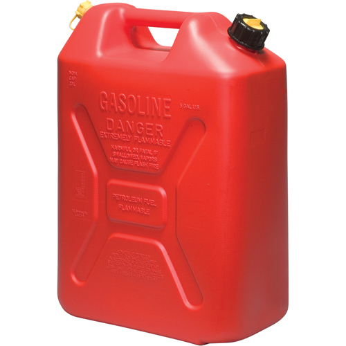 Jerry Cans, 5.3 US gal./20.06 L, Red, CSA Compliant/ULC Southpoint Industrial Supply