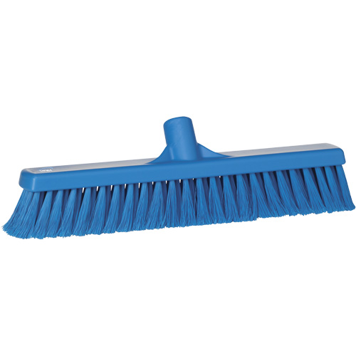 Food Hygiene Broom, 15.7"x2", Polypropylene, Blue Southpoint Industrial Supply