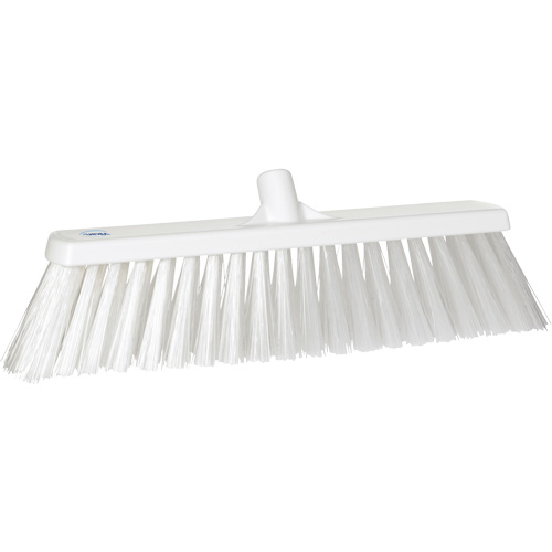Large Particle Push Broom Head, 2-1/2", Polyester, White Southpoint Industrial Supply