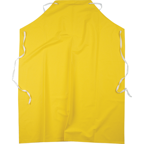Tabliers ignifuges, Polyester/PVC, 48" lo x 36" la, Jaune Southpoint Industrial Supply