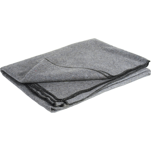 Couverture de laine ignifuge, Laine, 84"lo x 66"la Southpoint Industrial Supply