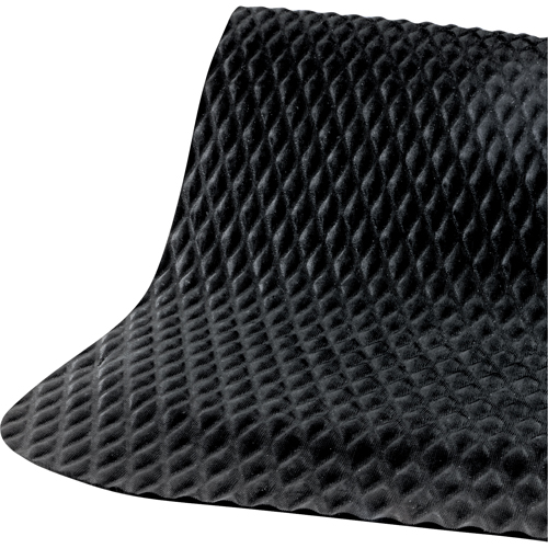Hog Heaven&reg; Mat, Diamond, 4' x 6' x 5/8", Black, Nitrile Southpoint Industrial Supply