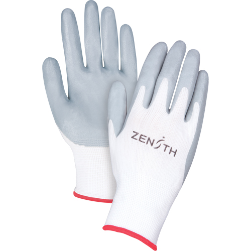 Lightweight Breathable Coated Gloves, 7/Small, Foam Nitrile Coating, 13 Gauge, Polyester Shell Southpoint Industrial Supply