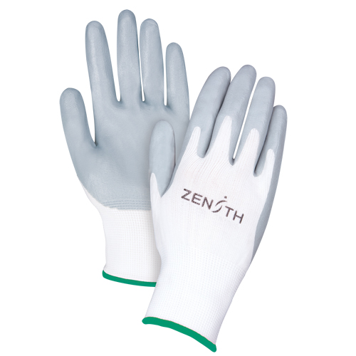 Gants l&eacute;gers enduits et respirants, 8/Moyen, R&ecirc;vetement Mousse de nitrile, Calibre 13, Enveloppe en Polyester Southpoint Industrial Supply