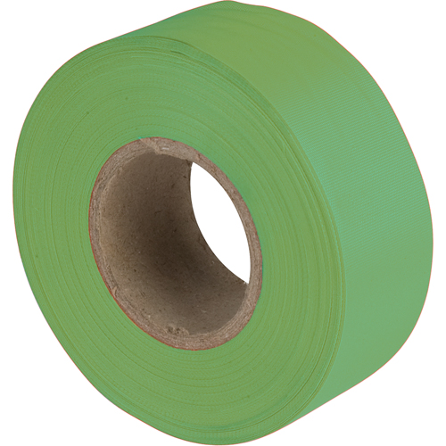 Flagging Tape, 1.2" W x 300' L, Green Southpoint Industrial Supply