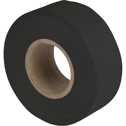 Flagging Tape, 1.2" W x 300' L, Black Southpoint Industrial Supply