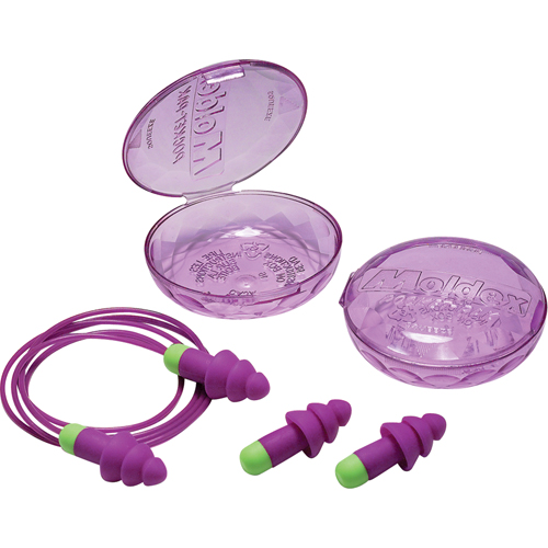 Rockets&reg; Reusable Earplugs, Corded, Bulk - Plastic Case, 27 dB NRR, One-Size Southpoint Industrial Supply