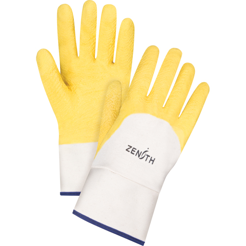 Gants enduits au fini rugueux, 10/T-Grand, R&ecirc;vetement Latex de caoutchouc, Enveloppe en Coton Southpoint Industrial Supply