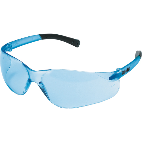 BEARKAT&reg; Safety Glasses, Blue Lens, Anti-Scratch, ANSI Z87+/Meets/Exceeds CSA Z94.3 Southpoint Industrial Supply