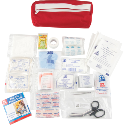Trousse de premiers soins, Dispositif m&eacute;dical Classe 1, Sac en nylon Southpoint Industrial Supply