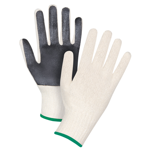 Palm-Coated String Knit Gloves, Poly/Cotton, Single Sided, 7 Gauge, Medium Southpoint Industrial Supply