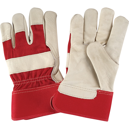 Gants d'ajusteur &agrave; paume s&egrave;che de premi&egrave;re qualit&eacute;, Grand, Paume en Cuir fleur de vache, Doublure en Coton Southpoint Industrial Supply