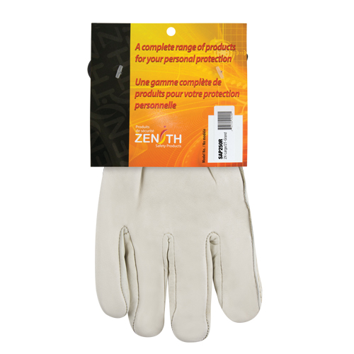 Standard-Duty Winter-Lined Driver's Gloves, 2X-Large, Grain Cowhide Palm, Fleece Inner Lining Southpoint Industrial Supply
