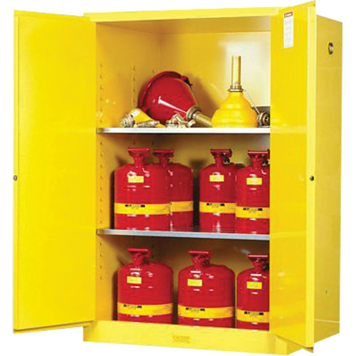 Armoires Sure-Grip EX pour produits inflammables, 90 gal., 2 Porte(s), 43" La x 65" h x 34" p Southpoint Industrial Supply