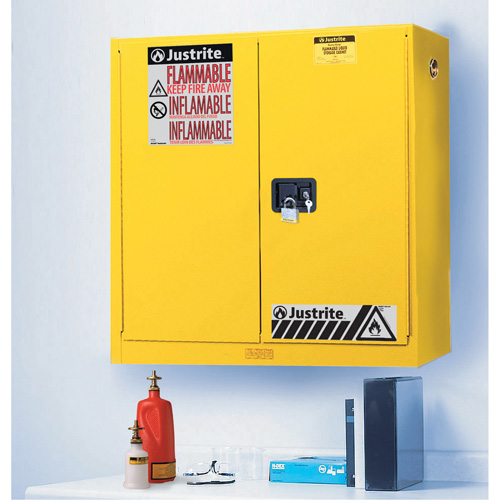 Armoires de s&eacute;curit&eacute; murales Sure-Grip EX, 20 gal., 2 Porte(s), 43" La x 44" h x 12" p Southpoint Industrial Supply