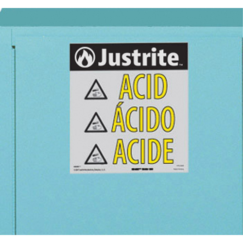 ChemCor&reg; Lined Acid/Corrosive Storage Cabinets, 22 gal., 35" x 35" x 22" Southpoint Industrial Supply