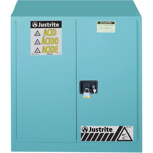 ChemCor&reg; Lined Acid/Corrosive Storage Cabinets, 30 gal., 43" x 44" x 18" Southpoint Industrial Supply