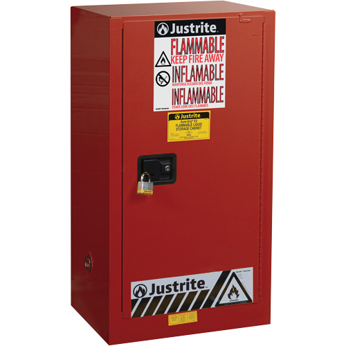 Armoire de s&eacute;curit&eacute; pour la peinture et les encres combustibles EX Sure-Grip, 20 gal., 2 tablettes Southpoint Industrial Supply