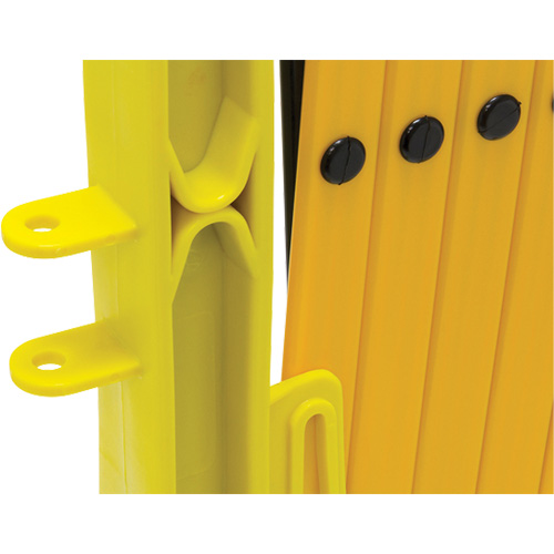 Barri&egrave;re Xpandit, 36" h x 11,5' lo, Noir/Jaune Southpoint Industrial Supply