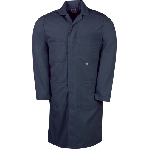 Sarraus de laboratoire, Poly-coton, 40, Bleu marine Southpoint Industrial Supply