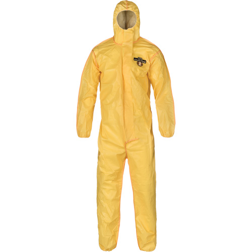 ChemMax 1 Coveralls, Small, Yellow Southpoint Industrial Supply