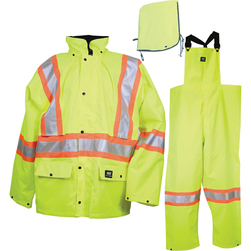 Waverley Packable Storm Suits, Nylon, Small, High Visibility Lime-Yellow Southpoint Industrial Supply