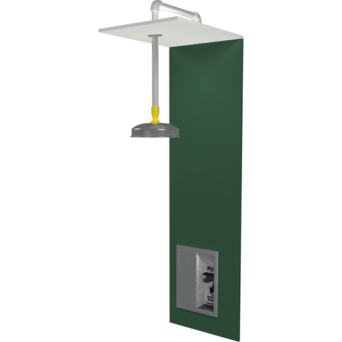 Barrier Free Recess-Mounted Emergency Shower Stations, Wall-Mount Southpoint Industrial Supply