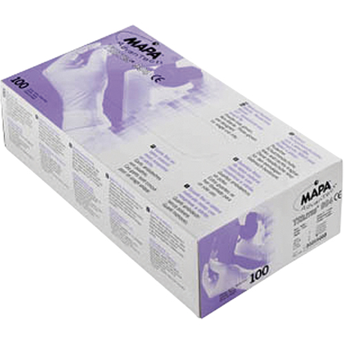 Trilites&reg; Triple Polymer Gloves, Small, Latex/Neoprene/Nitrile, 6-mil, Powder-Free, Purple Southpoint Industrial Supply