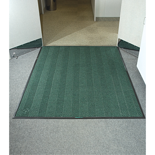 Waterhog&reg; Eco Elite Matting, Wiper/Scraper, 4' x 6' x 3/8", Southern Pine Southpoint Industrial Supply