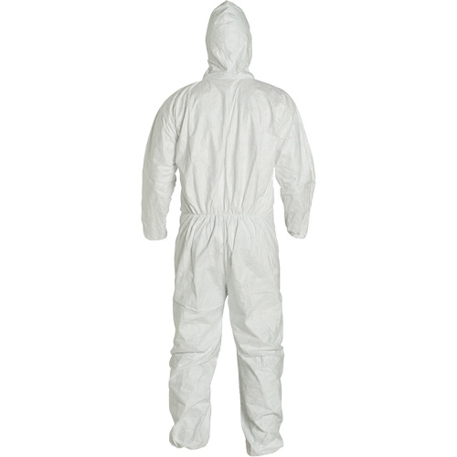 Hooded Coveralls, 4X-Large, White, Tyvek&reg; 400 Southpoint Industrial Supply