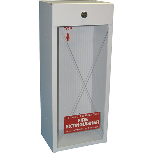 Surface-Mounted Fire Extinguisher Cabinets, 8.5" W x 20.5" H x 6" D Southpoint Industrial Supply