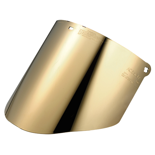Total Performance Faceshield Window, Polycarbonate, Green Tint Southpoint Industrial Supply