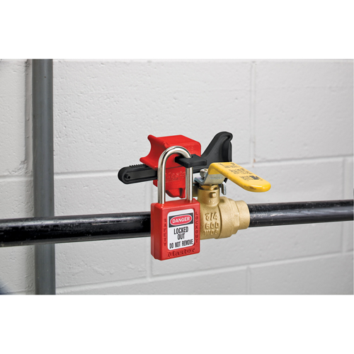 Dispositifs de verrouillage pour poign&eacute;es de robinets Seal Tight, Type Sph&eacute;rique Southpoint Industrial Supply