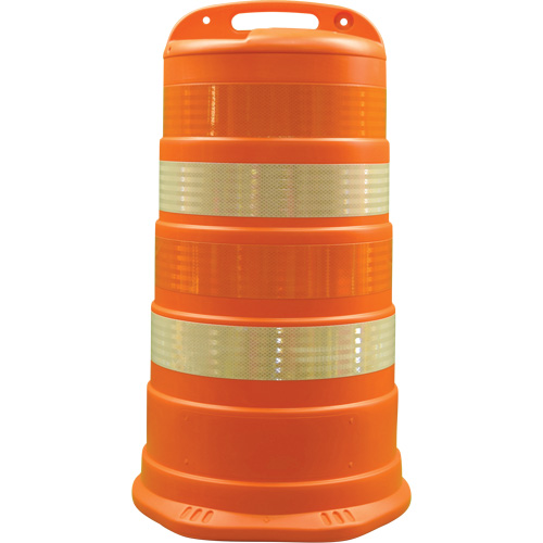 Barils pour canalisation du trafic Trailboss, Hauteur 41,27'', Orange Southpoint Industrial Supply