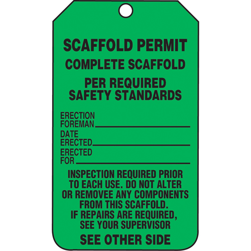 Inspection Tags, Cardstock, 3-1/8" W x 5-7/8" H, English Southpoint Industrial Supply