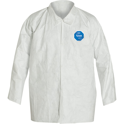Chemise, Tyvek 400, 2T-Grand, Blanc Southpoint Industrial Supply