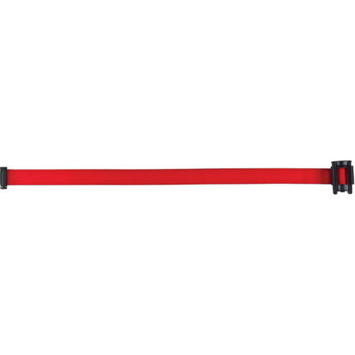 Cartouche de ruban pour assembler votre propre barri&egrave;re de contr&ocirc;le des foules, 12', Ruban Rouge Southpoint Industrial Supply